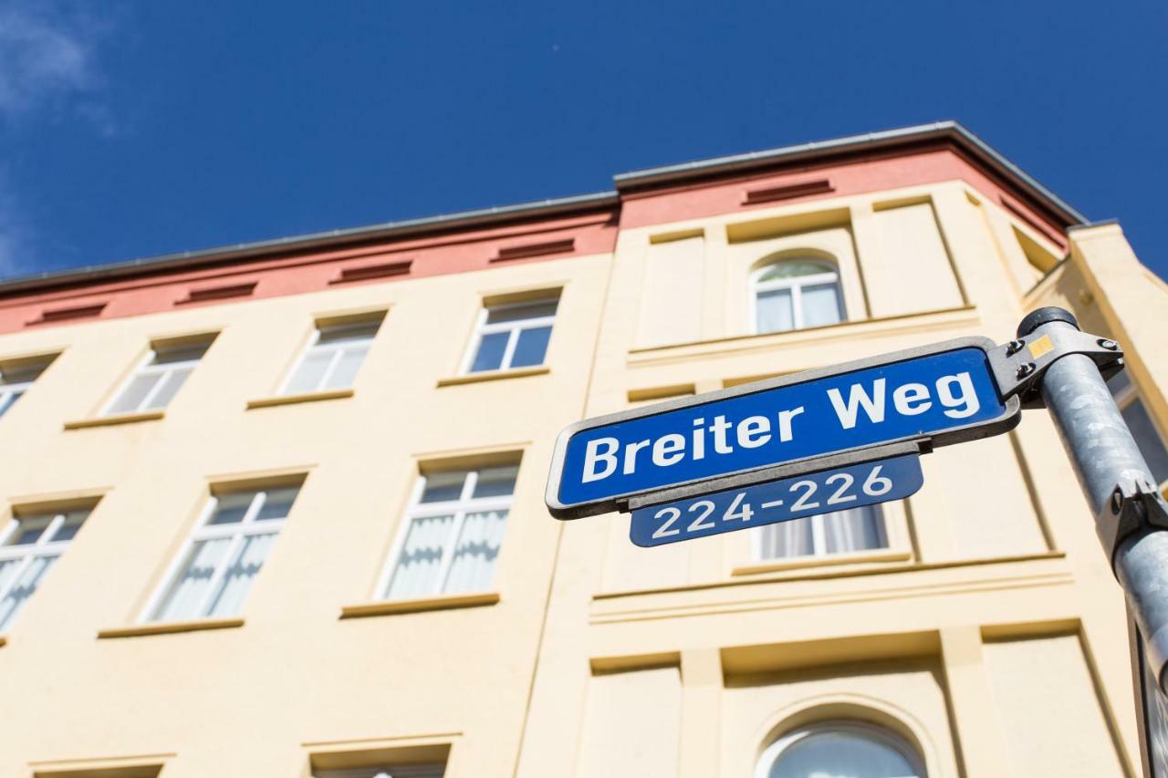 Helle Wohnung In Top-Lage, Hasselbachplatz - Altstadt, W-Lan, 4 Schlafplaetze Magdeburg Eksteriør bilde